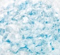 Abstract background of blue soap bubbles. Concept of cleansing Royalty Free Stock Photo