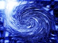 Abstract background blue spiral Royalty Free Stock Photo