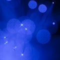 Abstract background of blue spot lights Royalty Free Stock Photo