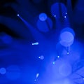 Abstract background of blue spot lights Royalty Free Stock Photo