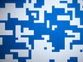abstract background with blue squares and white stripes, AI Generated Royalty Free Stock Photo