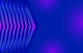 Abstract background blue violet, abstract background blue and purple tech arrows. Vector illustration design technology Royalty Free Stock Photo