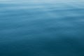 Abstract background of blue water, sea. Blurred background. Rippled water texture. Royalty Free Stock Photo
