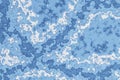 Abstract background in blue and white colors with marble noisy texture and wavy pattern Royalty Free Stock Photo