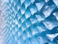 abstract background of blue and white ice cubes, AI Generated Royalty Free Stock Photo