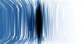 Abstract Background of Blue and White Vertical Lines Creates Three Dimensional Effect Using Line Gradient Depth and Dynamic Royalty Free Stock Photo