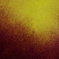 Yellow brown black background with blur, gradient and watercolor texture. Grunge texture. Royalty Free Stock Photo