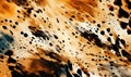 Abstract background blurred spots texture coloring leopard.