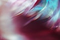 Abstract background. Blurry extreme close up macro of chiffon fabric. Beautiful sensual shapes colorful backdrop Royalty Free Stock Photo
