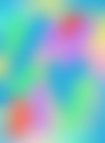 Abstract background with blurry, neon, rainbow colours Royalty Free Stock Photo