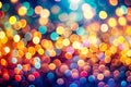 Abstract Background with Bokeh Defocused Lights and Shadow Royalty Free Stock Photo