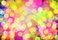 Abstract background, bokeh effect, festive decoration