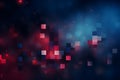 abstract background with bokeh light blue red purple colorful gradient background Royalty Free Stock Photo