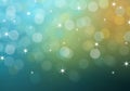 abstract background with bokeh light particle flakes