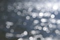 Abstract background bokeh sun light reflections on water Royalty Free Stock Photo