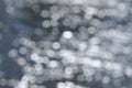 Abstract background bokeh sun light reflections on water Royalty Free Stock Photo