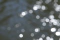 Abstract background bokeh sun light reflections on water Royalty Free Stock Photo