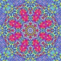 Abstract background with bright colorful motley pattern