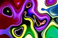 Abstract background with bright vibrant colors