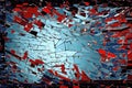 abstract background of broken glass with red, blue and black colors, Abstract pattern of a broken computer screen, AI Generated Royalty Free Stock Photo