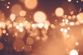 Background blurred bokeh. Lights Ceremonies. Light the lights at night In celebrations Royalty Free Stock Photo