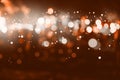 Background blurred bokeh. Lights Ceremonies. Light the lights at night In celebrations Royalty Free Stock Photo