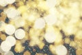 Background blurred bokeh. Lights Ceremonies. Light the lights at night In celebrations Royalty Free Stock Photo