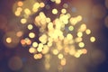 Background blurred bokeh. Lights Ceremonies. Light the lights at night In celebrations Royalty Free Stock Photo