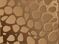 Abstract background brown rocks