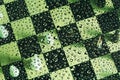 Abstract background on chess theme. water bubbles multiple reflections Royalty Free Stock Photo