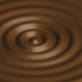 Abstract background with chocolate circles.