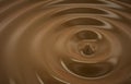 Abstract background with chocolate circles