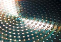 abstract background with circles, metallic luster Royalty Free Stock Photo