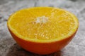 Abstract background with citrus-fruit of orange slices. Close-up. Studio photography Royalty Free Stock Photo