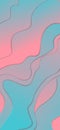 Abstract background of color paper cutting style, vector graphic design,Wallpaper for mobile desktop