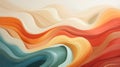 Desert Waves: Abstract Environmental Art Inspired By Vibrant Colors