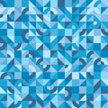 Abstract background - colored vector pattern in blue colors for presentation, booklet