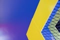 Abstract background colorful architectural objects Royalty Free Stock Photo