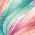 Abstract background with colorful brushstrokes - design element