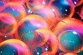 Abstract background with colorful bubbles, Royalty Free Stock Photo