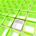 Abstract background of colorful cube cell composition Royalty Free Stock Photo