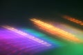 Abstract background of colorful lights, elegant and smooth speed of light