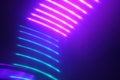 Abstract background of colorful lights, elegant and smooth speed of light