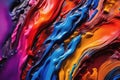 abstract background of colorful paint in a waterabstract background of colorful paint in a Royalty Free Stock Photo