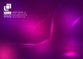 Abstract background with a colorful particles waves. Vector illustration Royalty Free Stock Photo