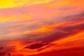 Abstract background of colorful sky in twilight.