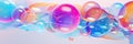 Abstract background with colorful soap bubbles Colorful Soap Bubbles Abstract Art Bubbly Abstract Royalty Free Stock Photo