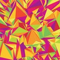 Abstract background with colorful triangles for magazines, booklets or mobile lock screen Royalty Free Stock Photo