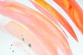 Abstract background with colorful watercolor strokes