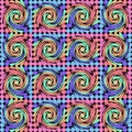 Abstract background with colorful whirlpool